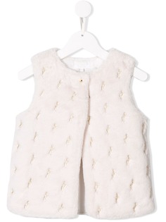 Chloé Kids шуба из искусственного меха