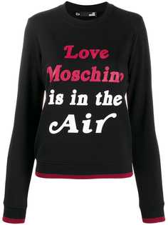 Love Moschino свитер с логотипом