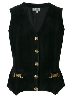 Céline Pre-Owned жилет 1970-х годов с декоративной деталью
