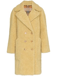 Burberry двубортное пальто Lillingstone