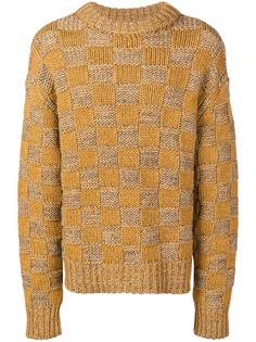 Marni джемпер мешковатого кроя в клетку