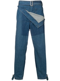 JW Anderson джинсовые брюки с поясом