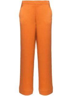 Asceno брюки широкого кроя в пижамном стиле
