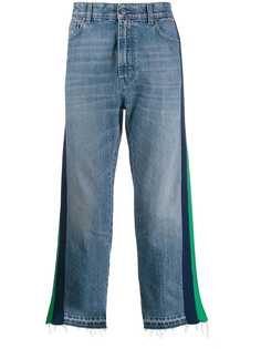 Stella McCartney джинсы широкого кроя с лампасами