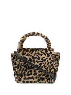 Atp Atelier сумка-тоут Arezzo с леопардовым принтом