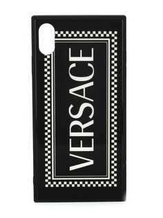 Versace чехол для iPhone X с архивным логотипом