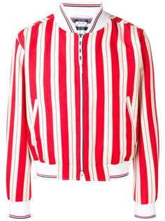 Thom Browne куртка-бомбер в полоску