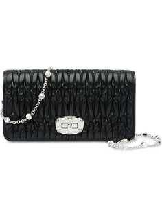 Miu Miu стеганый кошелек