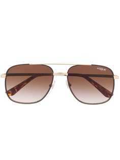 Vogue Eyewear солнцезащитные очки в квадратной оправе