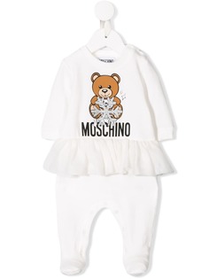 Moschino Kids комбинезон для новорожденного Teddy Bear