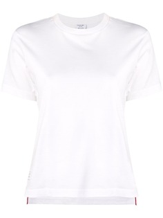 Thom Browne футболка свободного кроя с боковыми разрезами