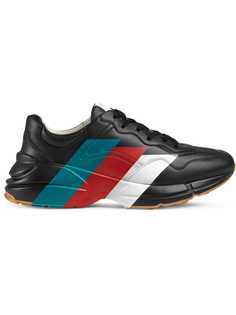 Gucci кроссовки с принтом Rhyton Web