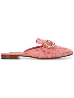 Dolce & Gabbana мюли Jackie на плоской подошве