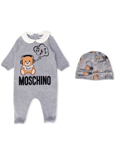 Moschino Kids комбинезон для новорожденного Teddy Bear