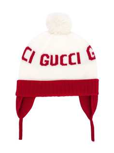 Gucci Kids шапка-бини с логотипом