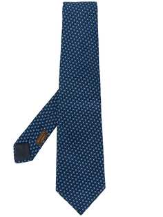 Hermès Pre-Owned галстук 2000-х годов с вышитым узором