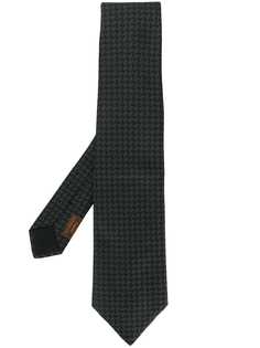 Hermès Pre-Owned галстук 2000-х годов с вышитым узором