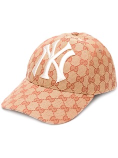 Gucci бейсболка с нашивкой NY Yankees