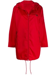 Prada непромокаемая куртка с логотипом