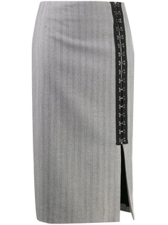 Karl Lagerfeld юбка с крючками
