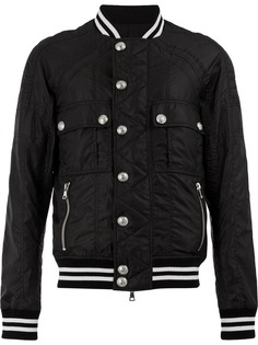 Balmain куртка-бомбер в стиле милитари