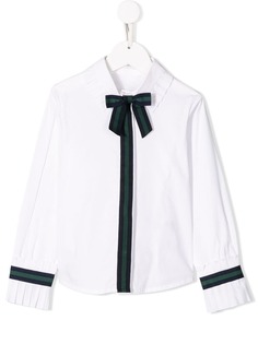 Lapin House рубашка с бантом