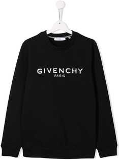 Givenchy Kids толстовка с логотипом