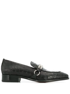 Giuseppe Zanotti лоферы Angeles с тиснением