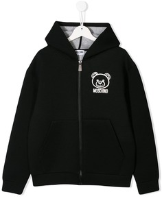 Moschino Kids худи с логотипом
