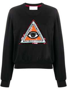 No Ka Oi толстовка с вышивкой бисером