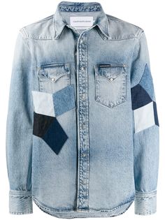 Calvin Klein Jeans стеганая куртка-рубашка