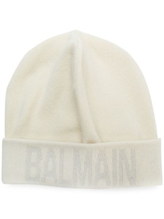 Balmain шапка бини с логотипом