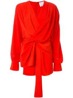 Acler блузка Jenkins с драпировкой