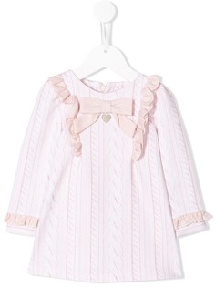 Lapin House трикотажное платье с оборками