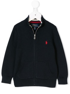 Ralph Lauren Kids базовый кардиган на молнии