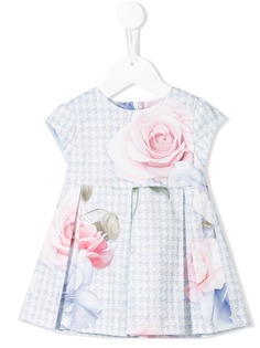 Lapin House платье в клетку гингем