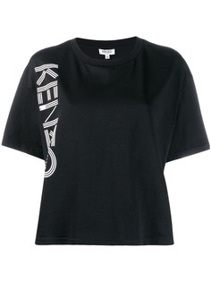 Kenzo мешковатая футболка с логотипом