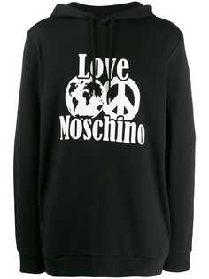 Love Moschino толстовка с принтом