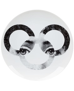 Fornasetti тарелка с принтом