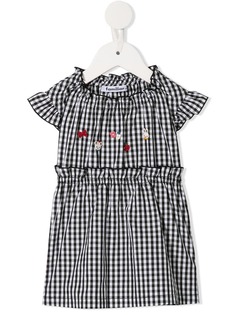 Familiar платье в клетку гингем