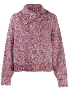 See By Chloé джемпер с заостренным воротником