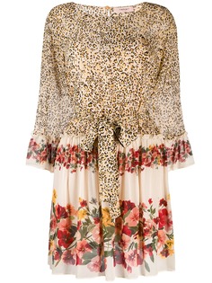 Twin-Set платье с леопардовым принтом