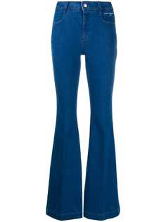 Stella McCartney расклешенные джинсы средней посадки