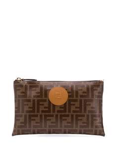 Fendi клатч с монограммой