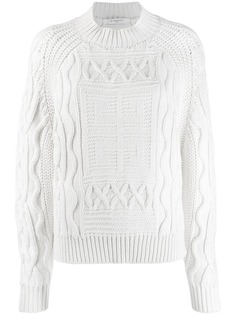 Givenchy свитер с круглым вырезом и узором 4G