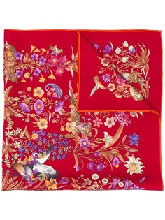 Salvatore Ferragamo платок с цветочным принтом