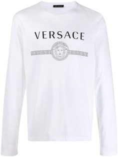 Versace футболка Medusa с длинными рукавами