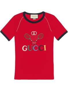 Gucci футболка Gucci Tennis в рубчик