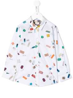 Paul Smith Junior рубашка с принтом