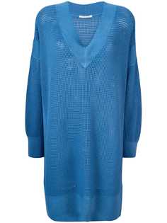 Agnona платье в сетку